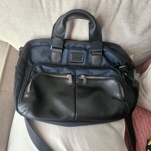 Black and Navy Men's Bag